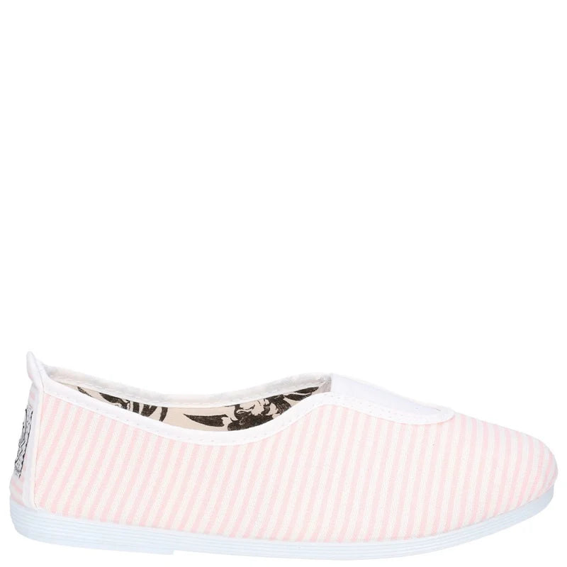 Flossy Rayuela Women's Striped Canvas