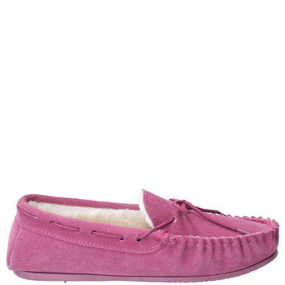 Hush Puppies Allie Rose Leather Comfort Lounge Slippers