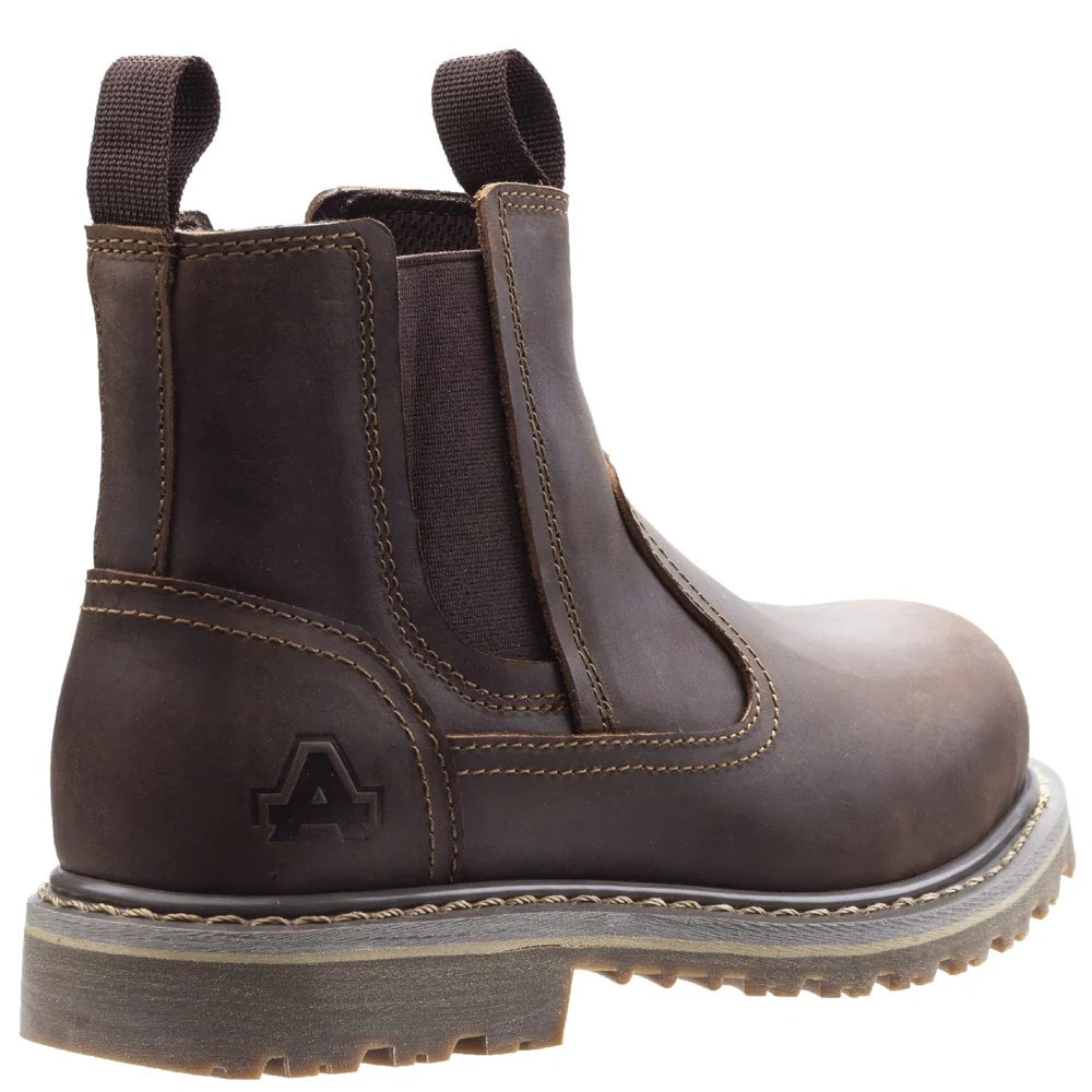 Amblers Safety Alice Womens Safety Dealer Brown Boot