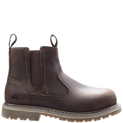 Amblers Safety Alice Womens Safety Dealer Brown Boot