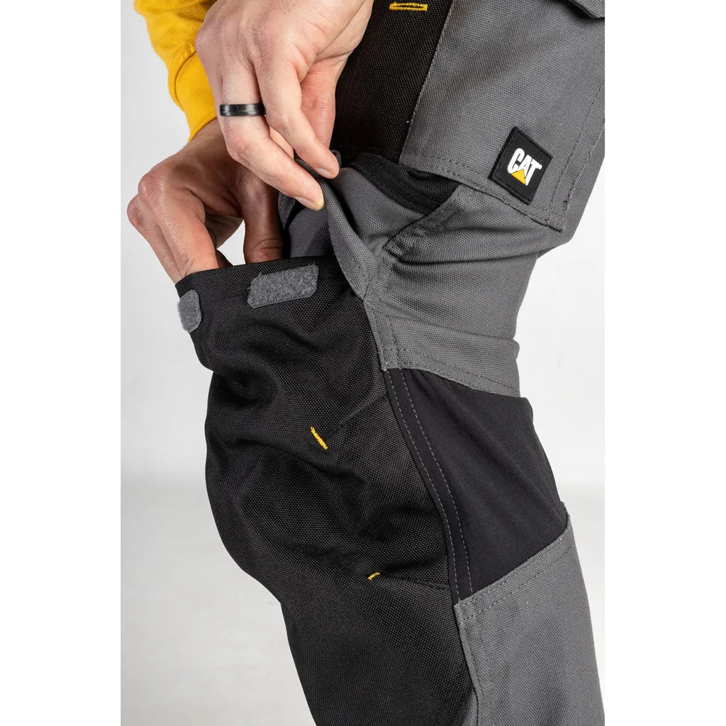 Caterpillar Advance Trademark Black/ Grey Riding Trousers