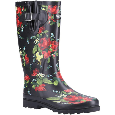 Cotswold Blossom Patterned Wellingtons Boots