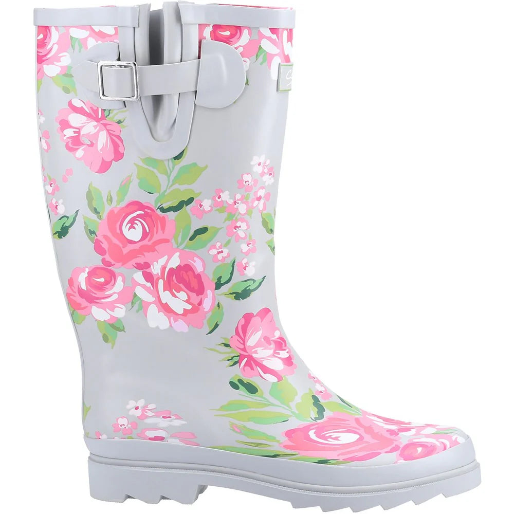 Cotswold Blossom Patterned Wellingtons Boots