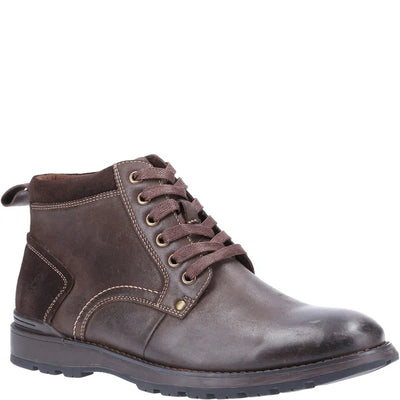 Hush Puppies Dean Chukka Puppies Dean Mens Leather Boots