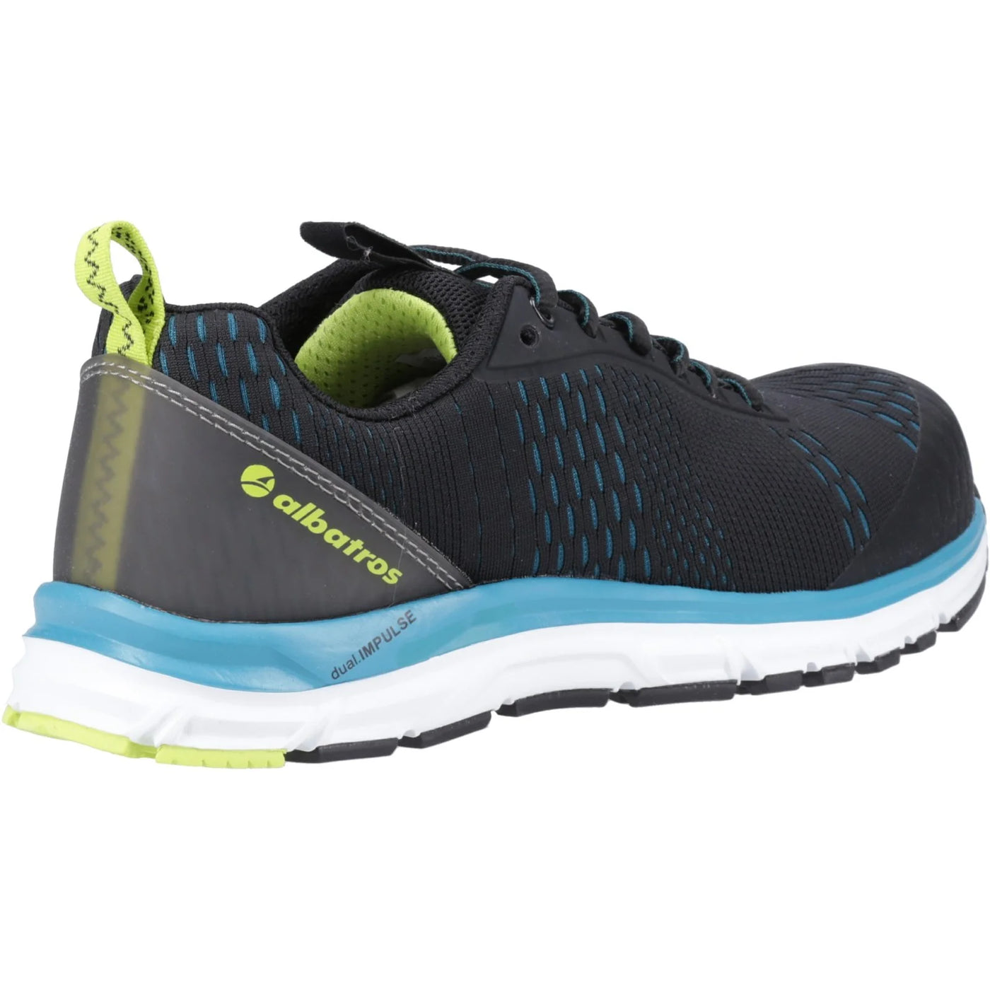 Albatros Impulse Low Safety Black/Blue Trainers