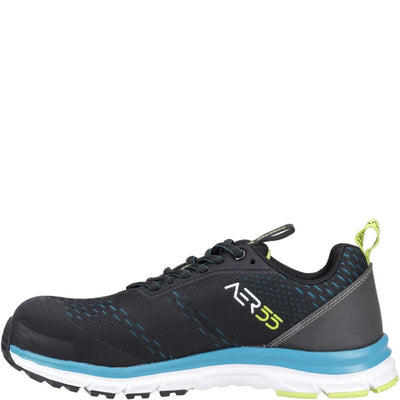 Albatros Impulse Low Safety Black/Blue Trainers
