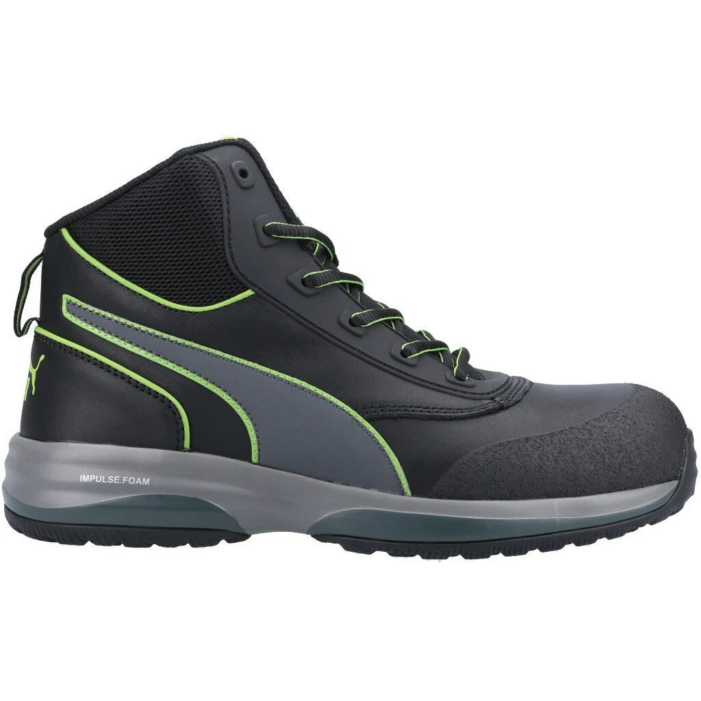 Puma Men's Rapid Mid Black Safety Boots