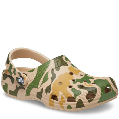 Crocs Unisex Classic Printed Clog Sandals