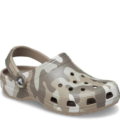 Crocs Unisex Classic Printed Clog Sandals