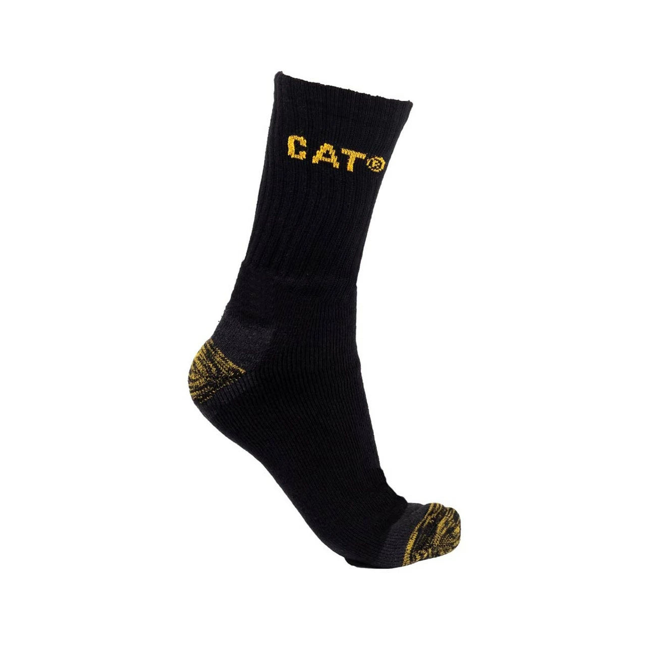 Caterpillar Black Premier Men's Work Accident Sock