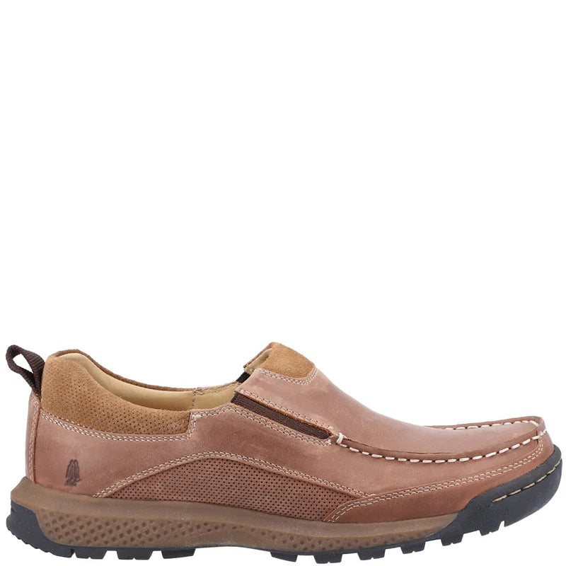 Hush Puppies Duncan Grand Venetian Mens Cushioned Smooth Leather Shoes