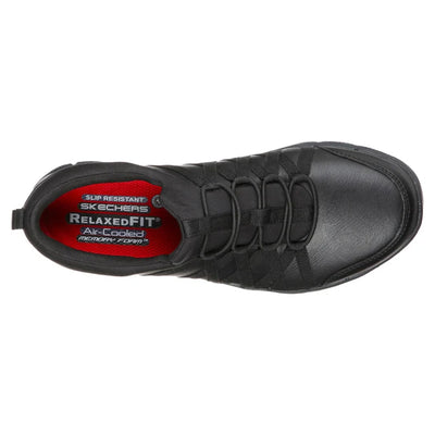 Skechers Workwear Ghenter Dagsby Women's Safety Black Shoes