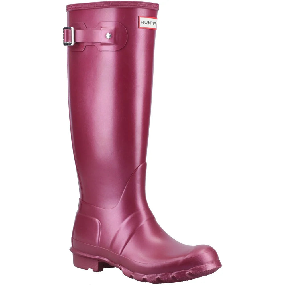 Hunter Original Tall Nebula Ladies Rubber Wellington Boots