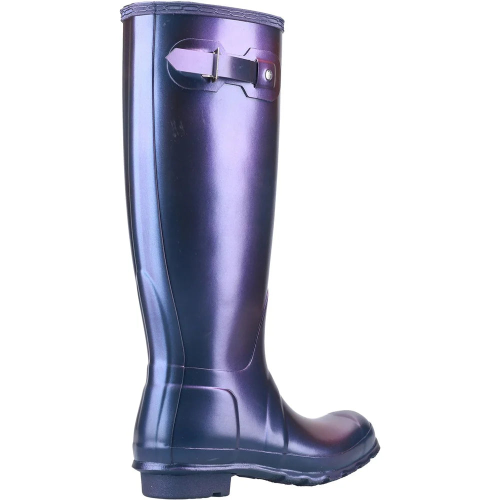 Hunter Original Tall Nebula Ladies Rubber Wellington Boots