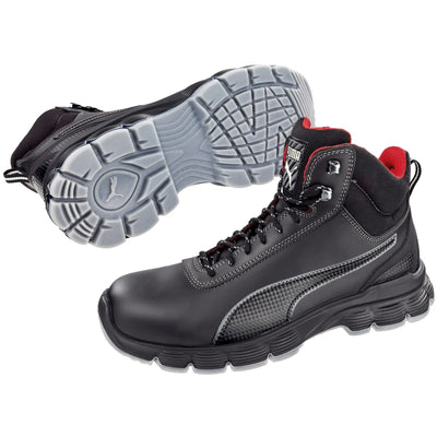 Puma Safety Men's Condor Mid High Black Shoe