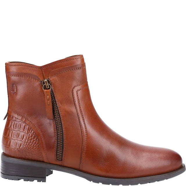 Hush Puppies Scarlett Ladies Leather  Ankle Boots