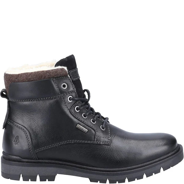 Hush Puppies Patrick Premium Mens Cushioned Leather Lace Up Ankle Boot