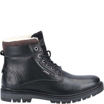 Hush Puppies Patrick Premium Mens Cushioned Leather Lace Up Ankle Boot