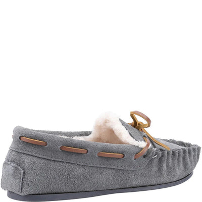 Hush Puppies Addison Ugg Handmade British Ladies Sheepskin Slipper