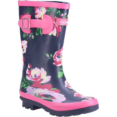 Cotswold Flower Wellington Women Rubber Rain Boots