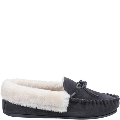 Cotswold Sopworth Ladies Luxury Moccasin Slipper