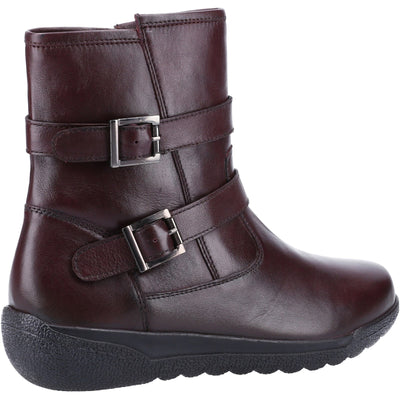 Fleet & Foster Zambia leather Tall Wedge Women Star Leather Boot