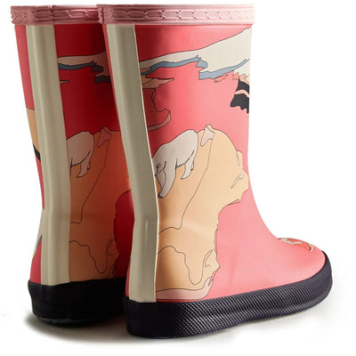 Hunter Kids Iceberg Print Boots