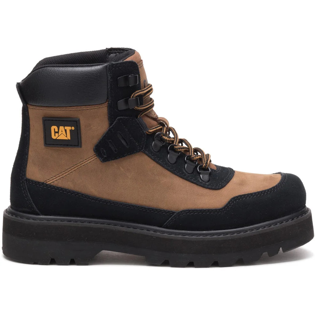 Caterpillar Lifestyle Conquer Ankle Boots Light Dark Brown Boot