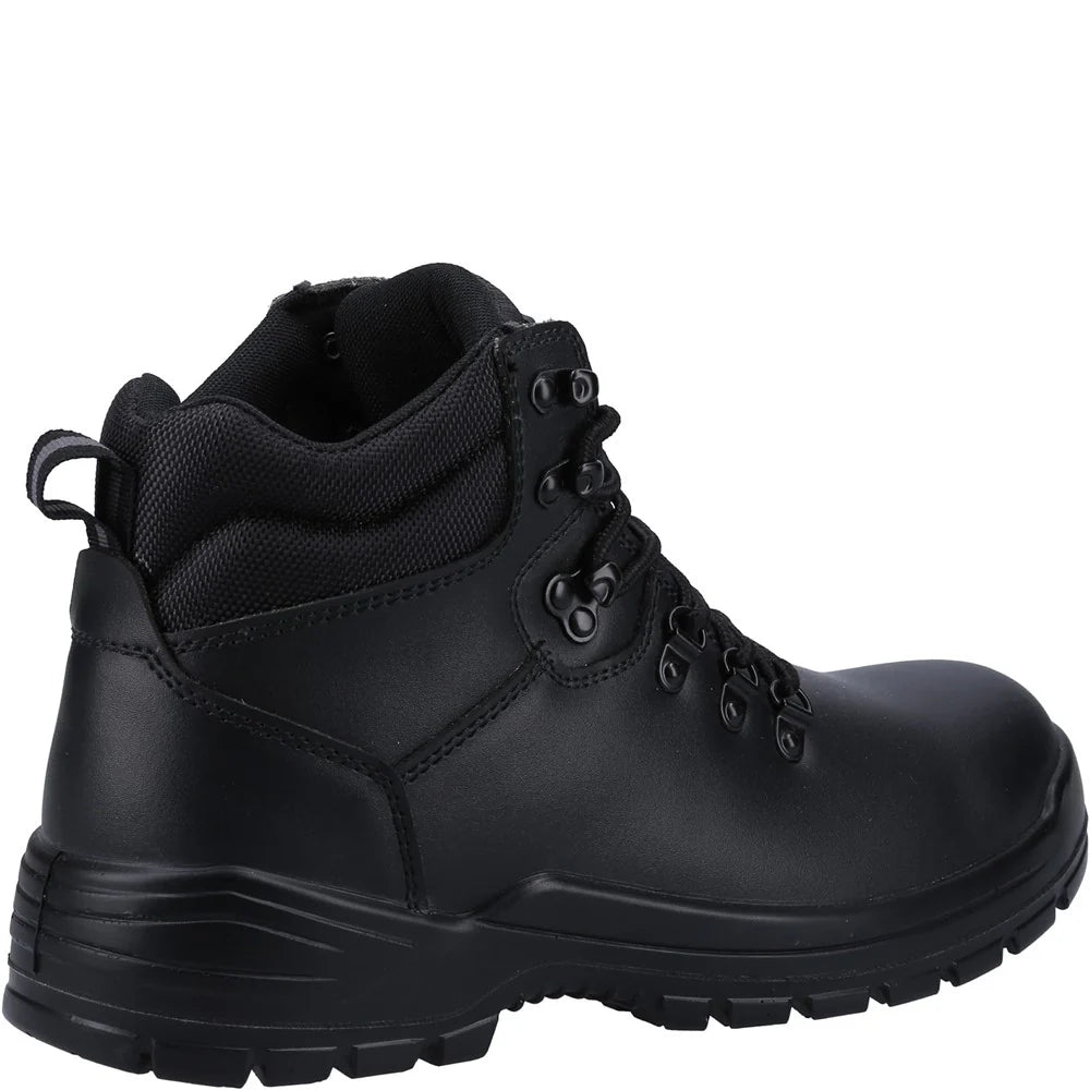 Amblers Safety Hiker Water Resistant Leather Upper Men's Black Boot