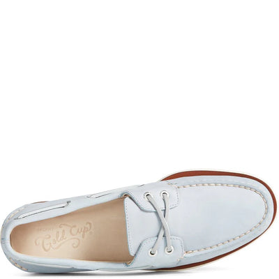 Sperry Gold Cup Gold Cross Lace Boat Shoe