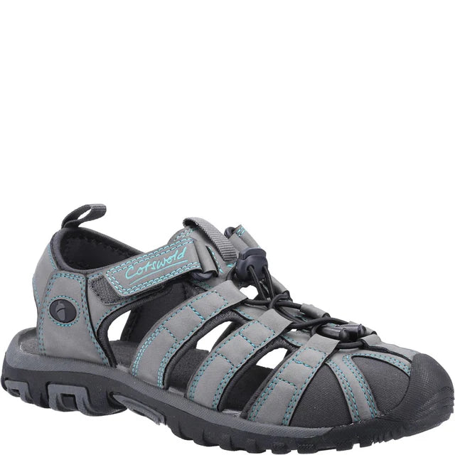 Cotswold Colesbourne  Ladies Touch Fastening Closed Toe Sandals Shoes