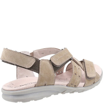 Fleet & Foster Bilbao Women Memory Foam Leather Beach Holiday Sandals