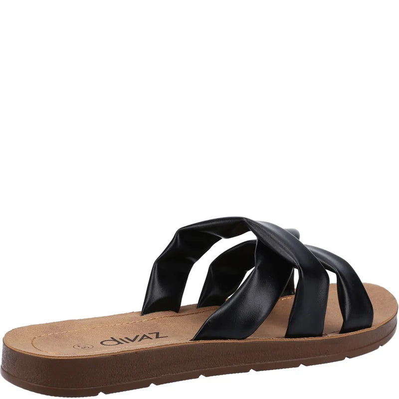 Divaz Ladies Zurich Vegan Summer Slider