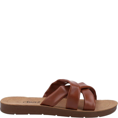 Divaz Ladies Zurich Vegan Summer Slider