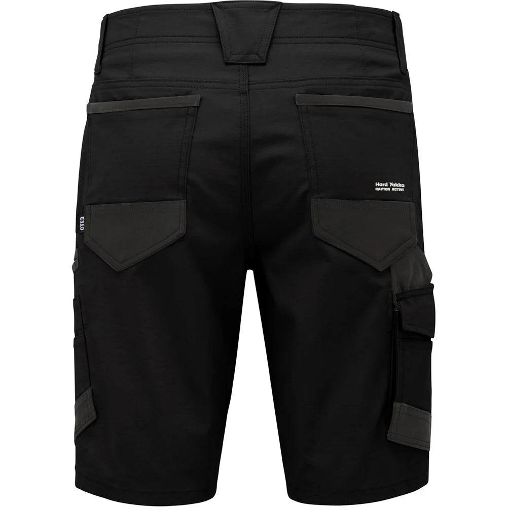 Hard Yakka Raptor Active Rowland Mens Walking Hiking in Lightweight Short