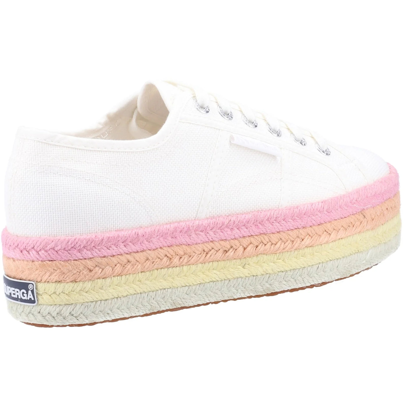 Superga Ladies Multicolor Rope Lightweight Shoe