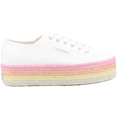 Superga Ladies Multicolor Rope Lightweight Shoe