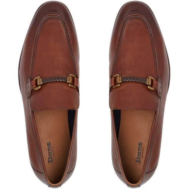 Dune  Santino Woven Trim Loafers Shoe