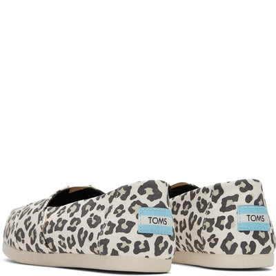 Toms Women's Classic Alpargata Snow Leopard Print Flats