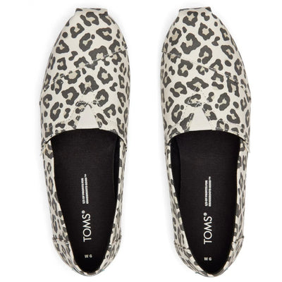 Toms Women's Classic Alpargata Snow Leopard Print Flats