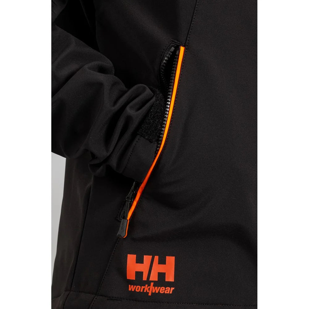 Helly Hansen Chelsea Evolution Hooded Softs Zip Up Mens Coat Jacket