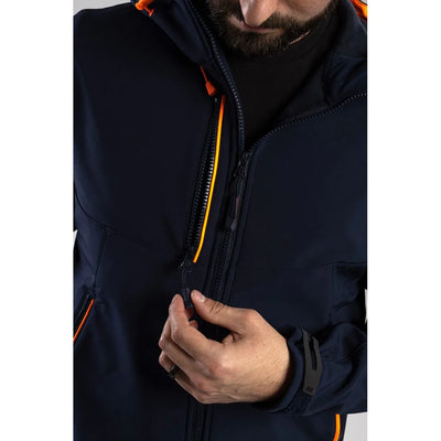 Helly Hansen Chelsea Evolution Hooded Softs Zip Up Mens Coat Jacket