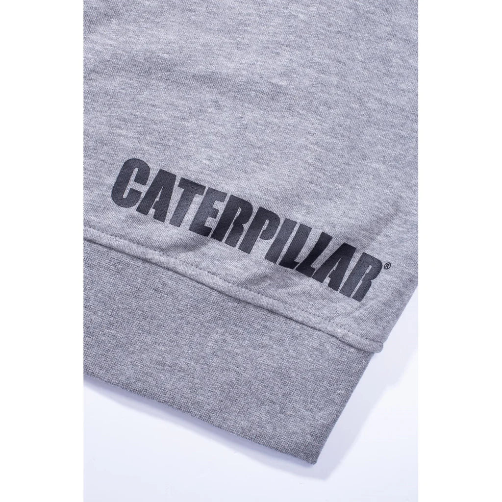 Caterpillar Loopback Full Zip Ribbon Elastic Waist Hoody