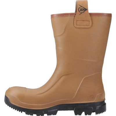 Dunlop Rigpro Purofort Lined Safety Boot - Brown Black