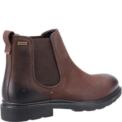 Hush Puppies Preston Prestige Bruciato Chelsea Leather Boot