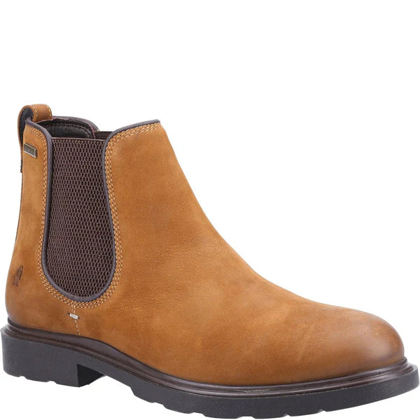 Hush Puppies Preston Prestige Bruciato Chelsea Leather Boot