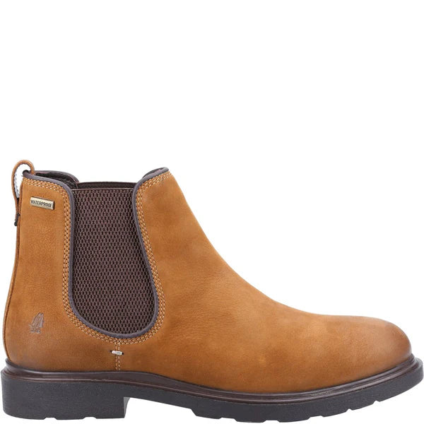 Hush Puppies Preston Prestige Bruciato Chelsea Leather Boot