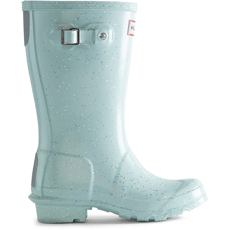 Hunter Big Kids Giant Glitter Children Wellingtons