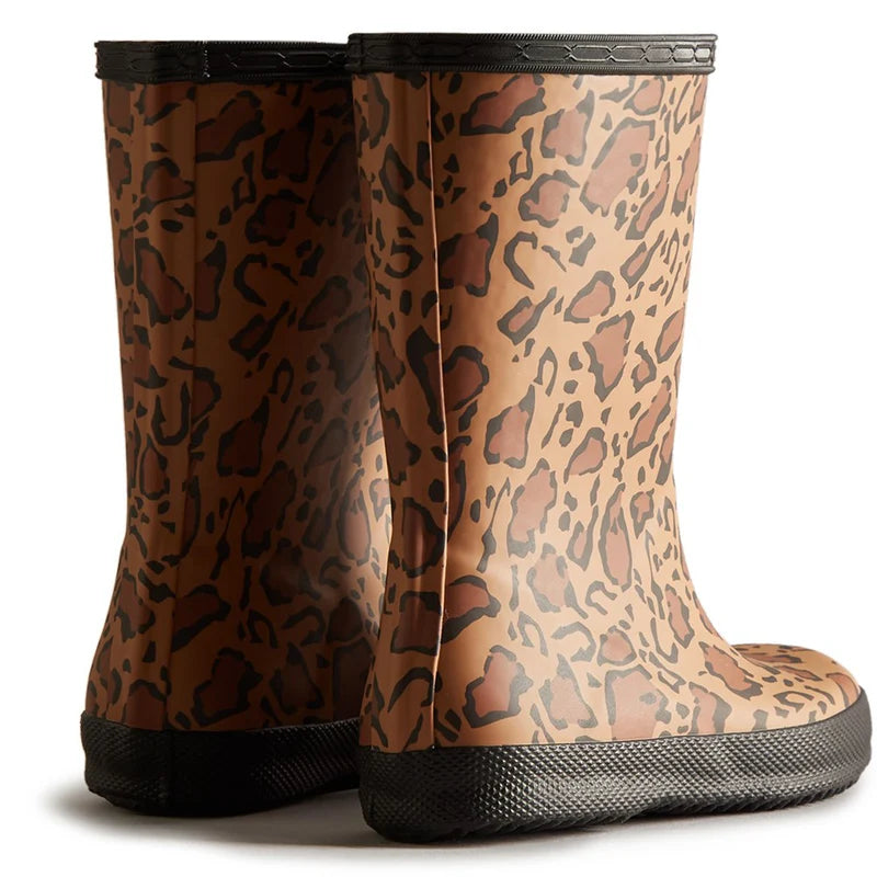 Hunter Original Tall Leopard Print Wellington Boot