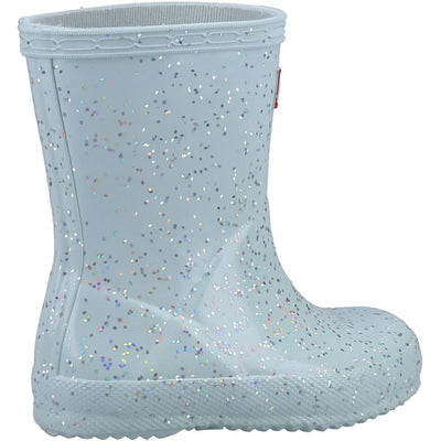 Hunter Kids First Classic Giant Glitter Rain Boots